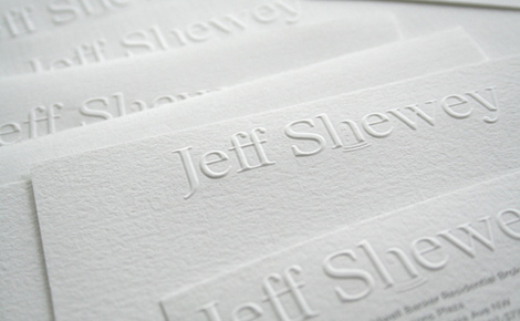 Jeff Shewey, Realtor - Stationery
